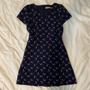 COPY - Worn 1 time  Loft Fit and Flare Dress